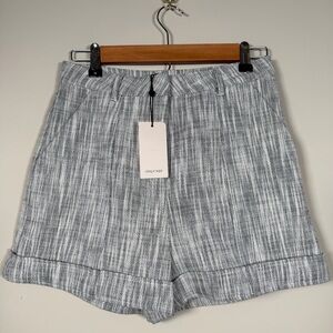 Women’s Cinq à Sept Galena Shorts in Black/Ivory Size 00 High-Rise NWT